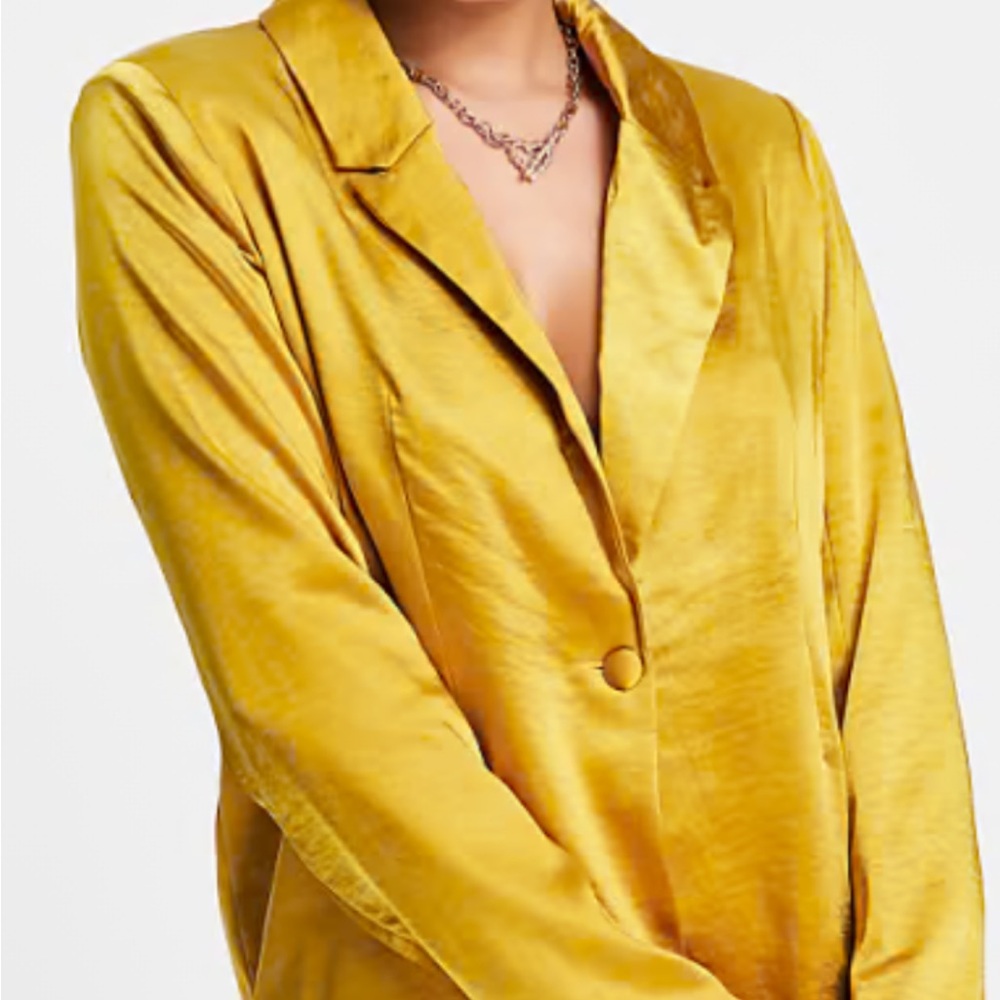 Zara Mustard Yellow Blouse - Picture 10 of 10